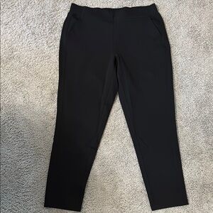 32 Degrees Black Ankle Cropped Pants